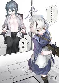 vivo (vivo sun 0222), blue archive, female sensei (blue archive), sena (blue  archive), sensei (blue archive) - Anime R34