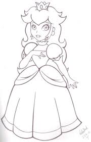 Cool mario bros coloring pages to print of mario galaxy 2, luigi, yoshi. Princess Peach By Blueundine On Deviantart Ausmalbilder Ausmalen Ausmalbild