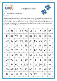 Multiplikationsrutor 1 10 Tabell Pdf Onedrive Teaching Math Math Teaching
