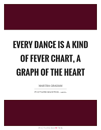 Every Dance Is A Kind Of Fever Chart A Graph Of The Heart