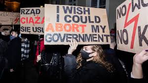 Meaning of protest in english. Abtreibung In Polen Protest Der Frauen Politik Sz De