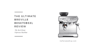 This product is a bestseller in the espresso machines category and has an excellent average rating of 4.6 out of 5 from 32 reviews. The Breville Barista Espresso Bes870xl Espresso Machine Review Caffeinated Cup