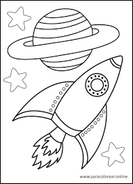 Dibujos De Planetas Para Colorear