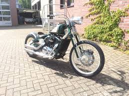 Kawasaki Kawasaki Vn800 Old School Mit Springergabel Als Chopper Cruiser In Fahrzeuge Ritter