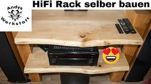 Hifi möbel selber bauen ideen cpropw. Designer Musik Rack Hifi Regal Aus Echtholz Selber Bauen Youtube
