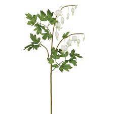 Sullivans Artificial Bleeding Heart Stem 33 5 H White Flowers Bleeding Heart Flower Bleeding Heart Flower Heart