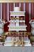 Burgundy Quinceanera Table Decorations