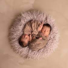 Newborn Photography Props Soft Baby Fur Blankets Faux Fur Background Blankets Cute Infant Kids Fot Newborn Photography Props Newborn Photography Fur Background
