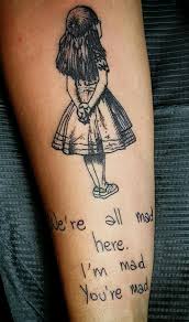 Maybe you would like to learn more about one of these? Alice In Wonderland Tattoo Stan Smith We Are All Mad Here I M Mad You Re Mad Lewis Carroll