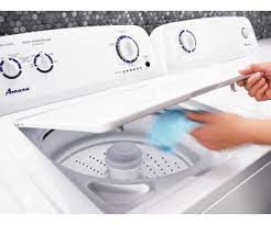 Lid or door won't close. White 3 5 Cu Ft Top Load Washer With Dual Action Agitator Ntw4516fw Amana