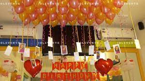Check spelling or type a new query. Birthday Surprise Room Decoration On Husband S Birthday At Home Balloon Birthday Balloon Decorations Birthday Decorations At Home Simple Birthday Decorations
