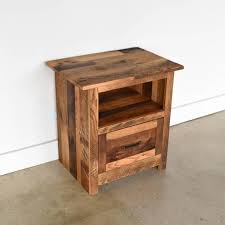Reclaimed Barn Wood Nightstand Rustic Bedside Table Accent Etsy Reclaimed Wood Nightstand Reclaimed Barn Wood Wood Nightstand