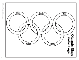 olympic rings coloring page printable coloring pages
