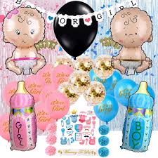 Find the best gender reveal party ideas, including cake, games, invitation and decoration ideas to throw a cohesive and fun gender reveal party. Buy Gender Reveal Decorations 89 Pieces Gender Reveal Party Supplies Baby Shower Baby Gender Reveal Ideas Boy Or Girl Banner Gender Reveal Cupcake Toppers Mommy To Be Sash For Baby Shower