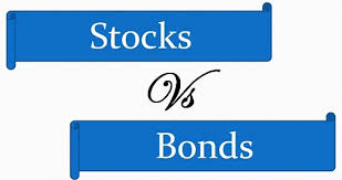 difference between stocks and bonds with comparison chart