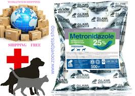It also is used to treat anaerobic bacterial infections. 500 Grams Metronidazole 25 Powder Antiprotose Agents For Cattle Dogs Cats Goats Sheep Pigs Horses Zoovetpets