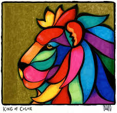 King Of Colour Colorful Art Art Art Painting