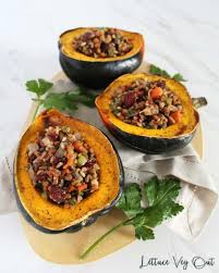 Vegan Stuffed Acorn Squash Wild Rice Lentils Cranberries And Walnuts In 2020 Vegetarian Recipes Healthy Roasted Vegetable Recipes Acorn Squash
