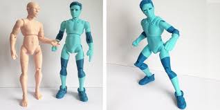 Deadpool took the world by storm and, therefore, inspired many drawings. 3dkitbash Unveils First Printed Models Of Niq The Easily 3d Printable Alien Action Figure 3dprint Com The Voice Of 3d Printing Additive Manufacturing