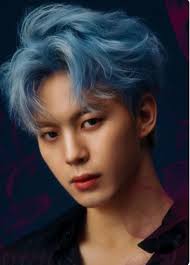 Pin By Laura Wright On K Idol S Male Vixx Hongbin Blue Hair Kpop Hair Color