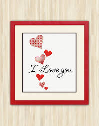 Plus, use our caption/border maker tool to chart your own words. Buy 2 Get 1 Free I Love You Cross Stitch Pattern Pdf Lovers Etsy