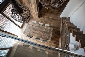 Haute Material Interiors Project By Mauro Brazzo Ponte Di Legno Sgabelli Travi