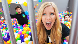 O ball pit takes time to be made in about 5 days. I Filled My Prison With 100 000 Ball Pit Balls Youtube