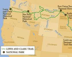 Lewis And Clark Trail Map Lewis And Clark Trail Lewis And Clark Lewis And Clark Map