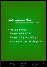But so many phone calls today are nothing but spam. Auto Answer Call For Android Apk Download