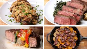 Find the best beef recipes, including hundreds of ways to cook ground beef for tonight's dinner. 7 Easy Steak Dinners Youtube