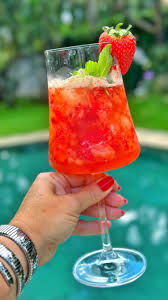 Caipirinha de morango