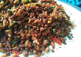 Resep Abon Oncom Pedas Tutug Oncom Oleh Dapoer Asfa Recipe Memasak Makanan Resep