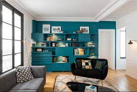 Complimenting Wall Color To Turquoise Accent Wall For Living Room Modern Architecture