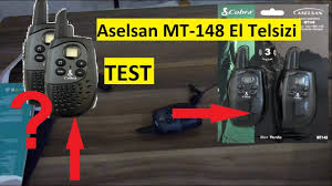 Maybe you would like to learn more about one of these? Aselsan Mt 148 El Telsizi Hepsiburada Siparisi Telsiz Testi Youtube