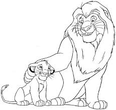 Dibujos Disney Para Colorear Rey Leon