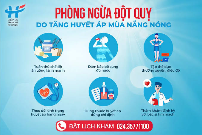 Bài tuyên truyền Phòng, chống bệnh tăng huyết áp trong mùa nắng nóng