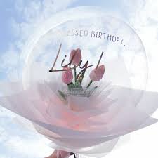 Check spelling or type a new query. My True Love 3 Tulips Flower Personalized Bubble Balloon Bouquet Party Wholesale