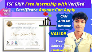 You can use your english. Free Online Internship With Verified Certificates For All Engineering And College Students 1 Month Work From Home Internship Tsf Grip Internship Apply Now