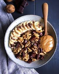 Peanut Butter And Banana Walnut Porridge On The Feedfeed Https Thefeedfeed Com Clemfoodie Peanut Butter An Banana Walnut Porridge Recipes Chocolate Porridge