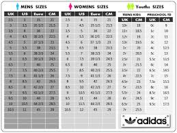 Adidas Superstar Size Chart In 2019 Shoe Size Chart Shoe