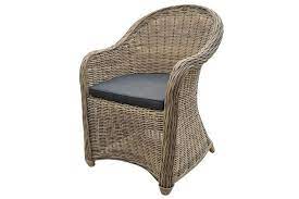 fauteuil en resine tressee ronde clea collection prestige marque au decoration maison fauteuil resine tressee coussin assise