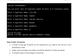 Find winner of an election where votes are represented as candidate sort the array of strings according to alphabetical order defined by another string. Solved Write A C Program Which Will Implement Bubble So Chegg Com