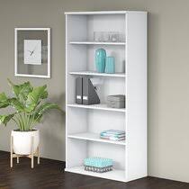 Its crafted from a blend of mdf and pb with melamine top with an espresso hue, and showcases 12. 5 Foot Bookcase Wayfair