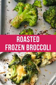Roasted Frozen Broccoli Recipe Broccoli Recipes Side Dish Roast Beef Side Dishes Roast Frozen Broccoli