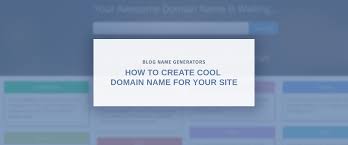The tool will suggest a number of names based off the keyword you use. Blog Name Generators How To Come Up With A Good Blog Name