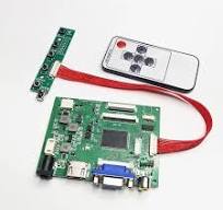 For 4.3-10.1 inch LCD 40PIN LVDS 50PIN TTL FPC universal driverless jump  cap LCD driver board HDMI VGA AV AT070TN94 Car Reverse - AliExpress