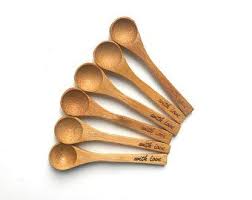 6 Engraved Mini Bamboo Wooden Spoons 3 1 2 Inch Engraved Teaspoons Small Wooden Spoon Tea Expresso Diy Gi Wooden Spoons Small Wooden Spoons Wooden Utensils