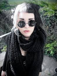 Pets Come First Black White Hair Goth Hair Black And Blonde