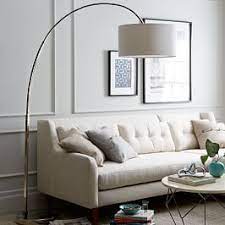 Overarching Floor Lamp Antique Brass West Elm Floor Lamps Living Room Overarching Floor Lamp Living Room Flooring