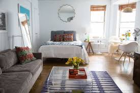 A Colorfully Eclectic 450 Square Foot Studio In Greenwich Village Nyc Studio Apartments Studio Apartment Layout Apartment Interior Design